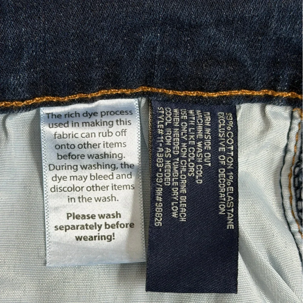 U.S. Polo Assn. Men's Deep Indigo Straight Jeans - Picture 7 of 7